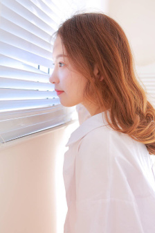 日系女生裸妆图片COS